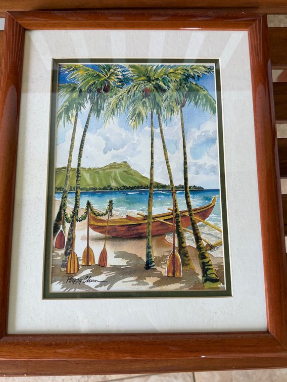 Peggy Chun Framed Tropical Art Print