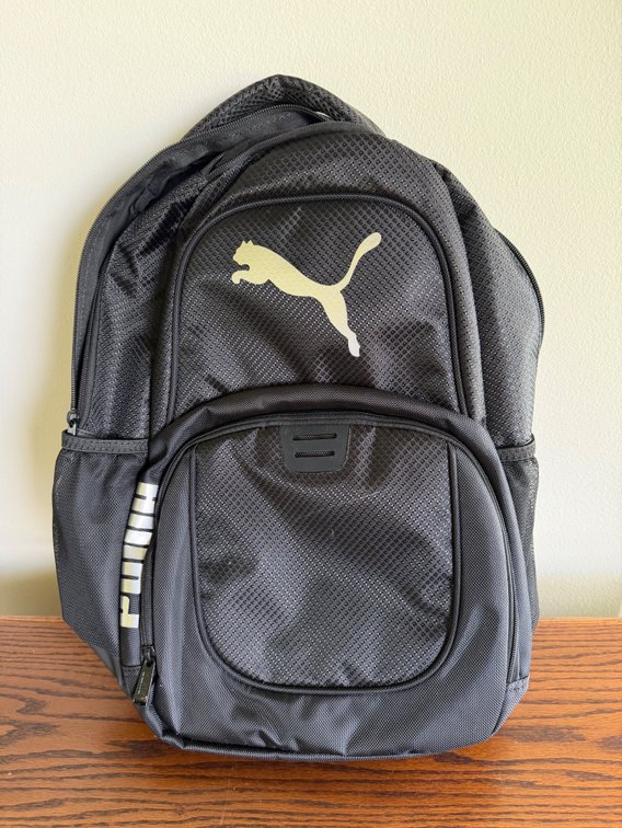 Black Puma Backpack