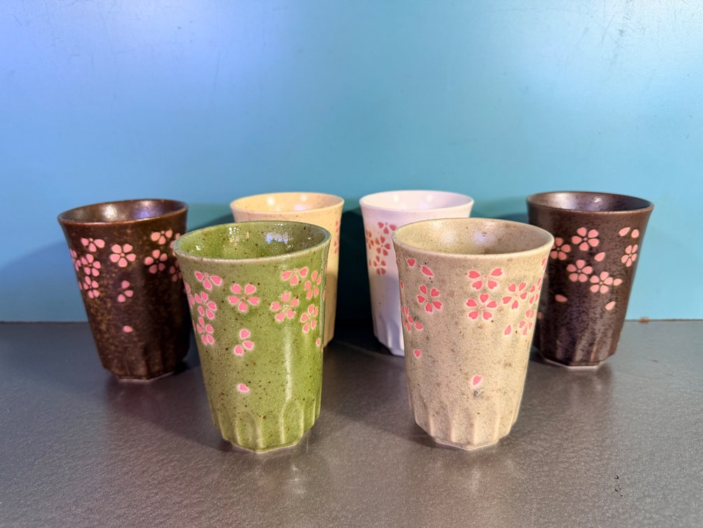 Decorative Ceramic Cups