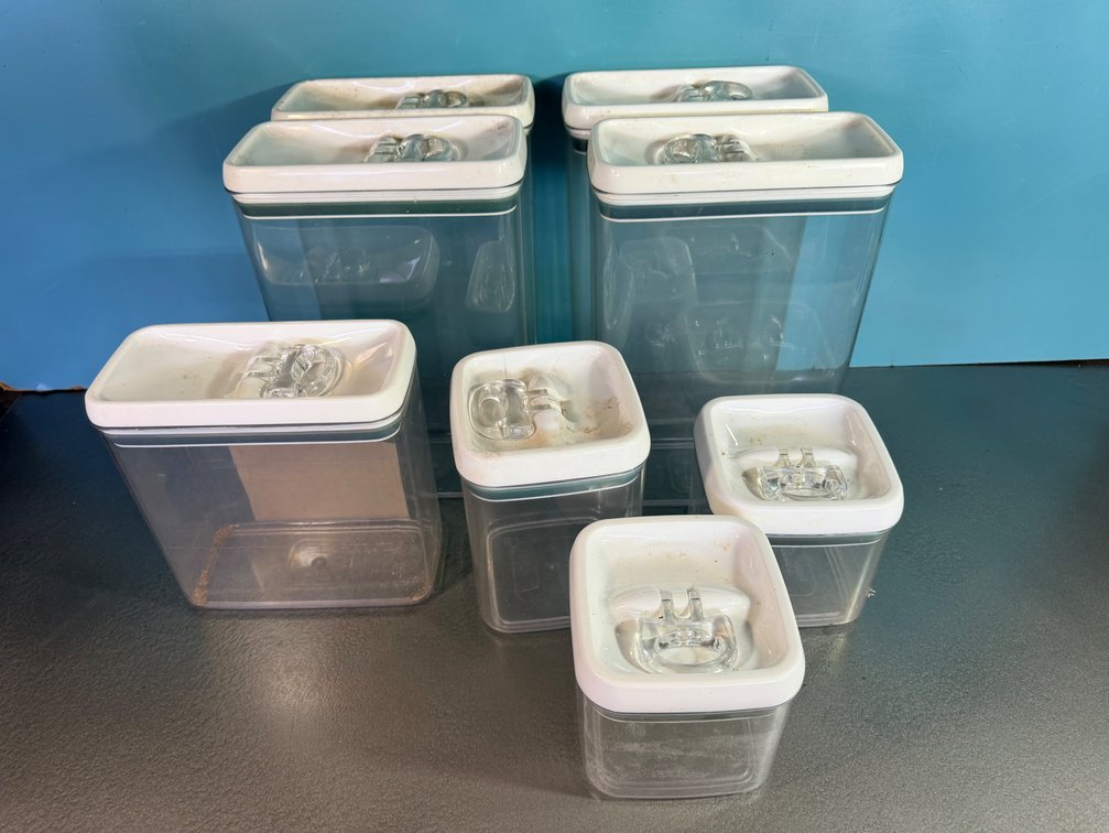 Clear Plastic Food Storage Containers