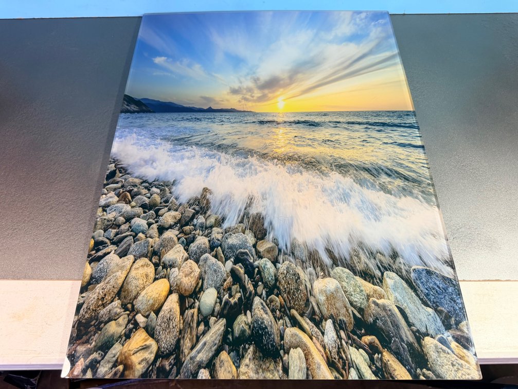 Ocean Sunset on Plexiglass