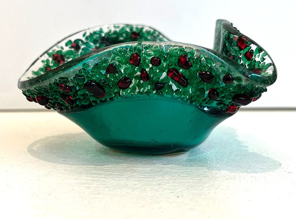 Handblown Votive Candle Holder
