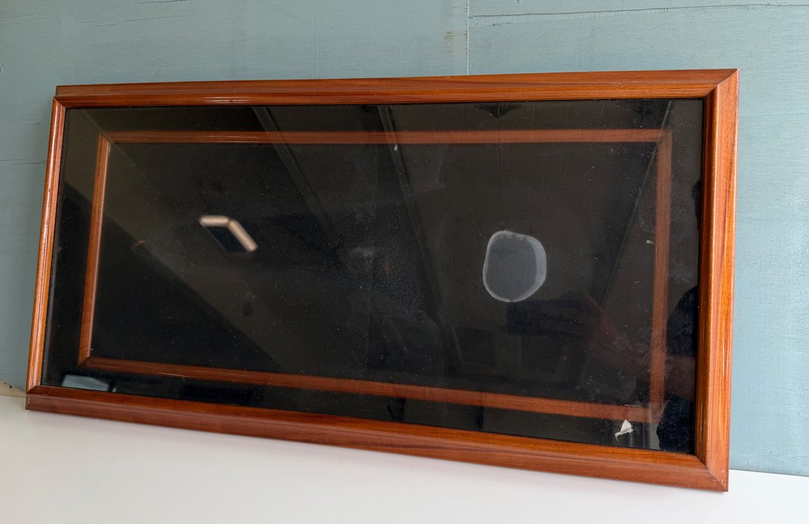 Koa Wood Laminate Shadow Box Frame