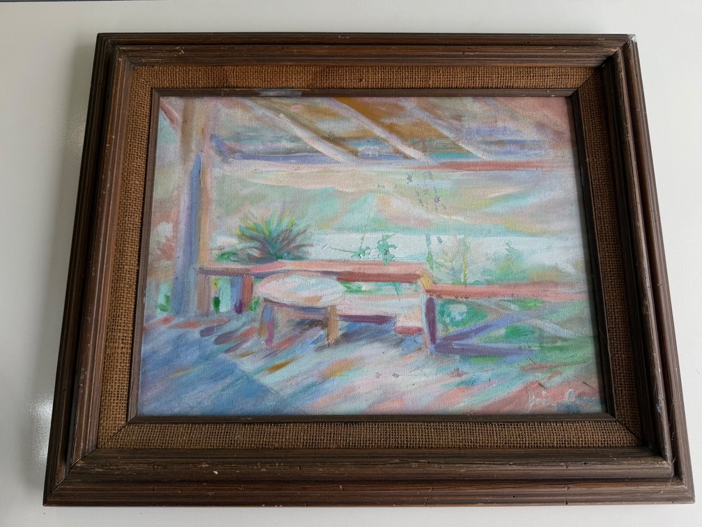 Jim Irons Pastel Toned Original Painting