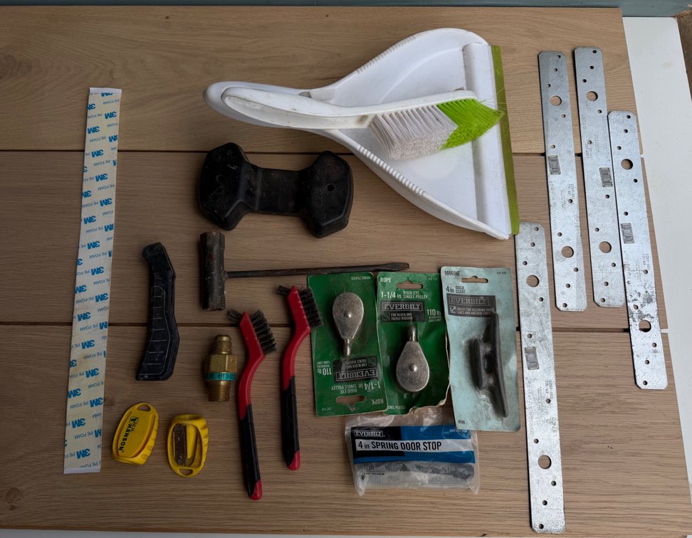 Assorted Household Hardware Items