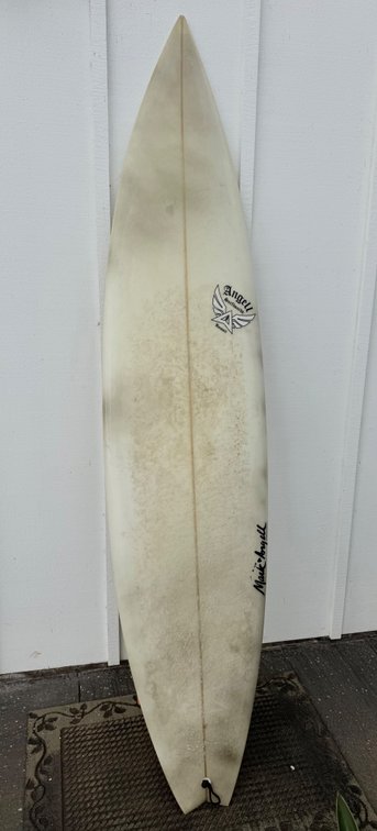 6’10” Angell Surfboards Shortboard