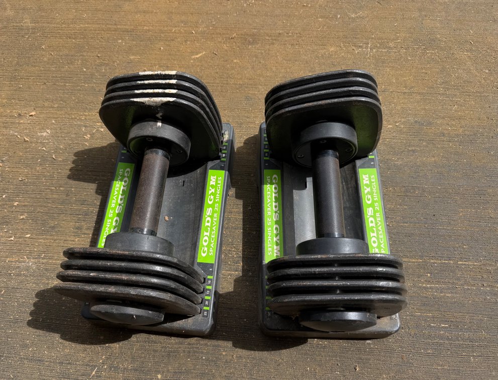 Gold’s Gym Adjustable Dumbbells