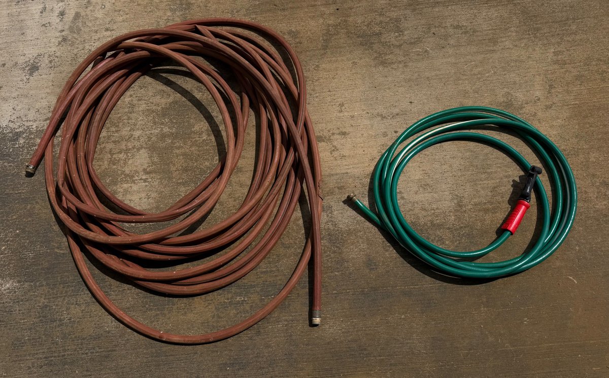 2 Garden Hoses