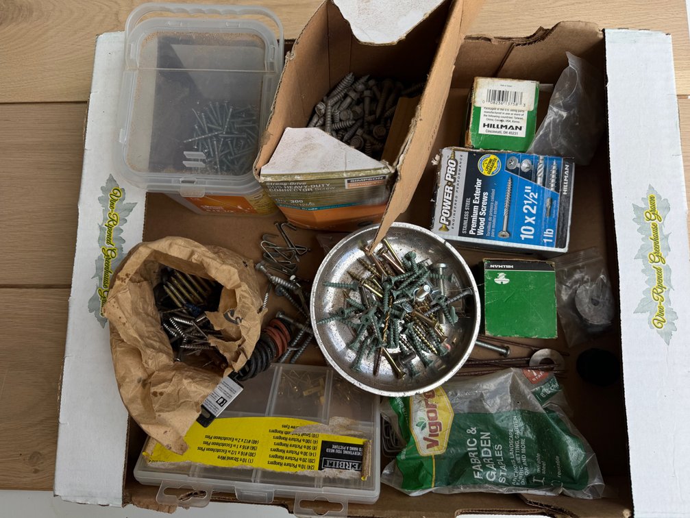 Assorted Hardware and Fasteners