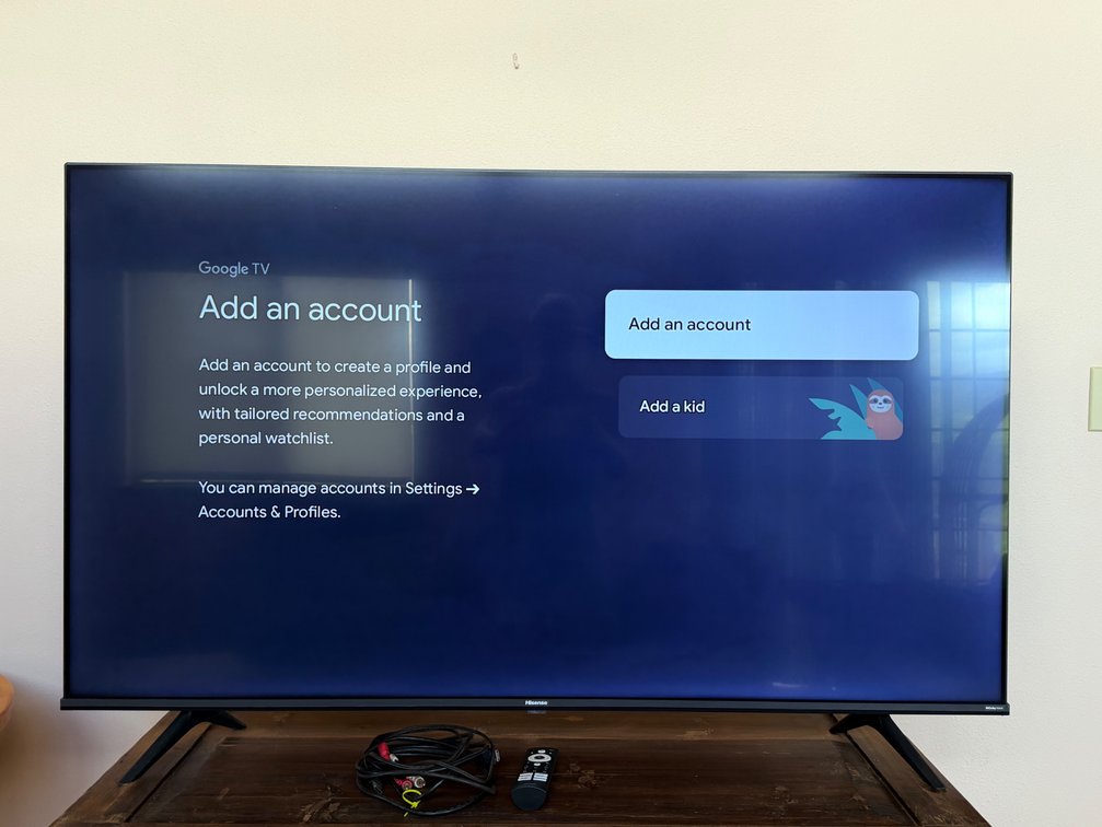 Hisense 55" Smart Television Model 55A65H