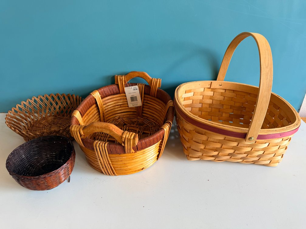 Assorted Decorative Basket Collection