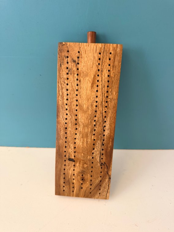 Koa Wood Cribbage Board