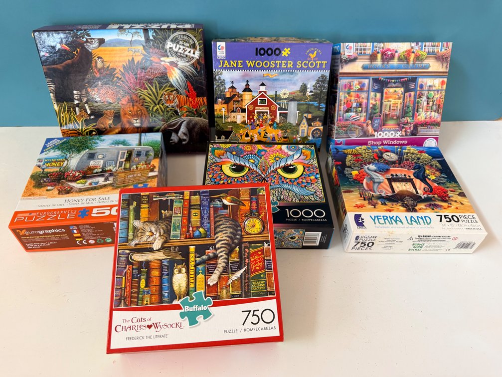 Assorted Premium Jigsaw Puzzle Collection