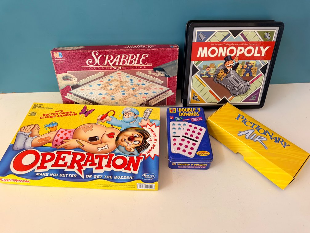 Assorted Family Games Collection