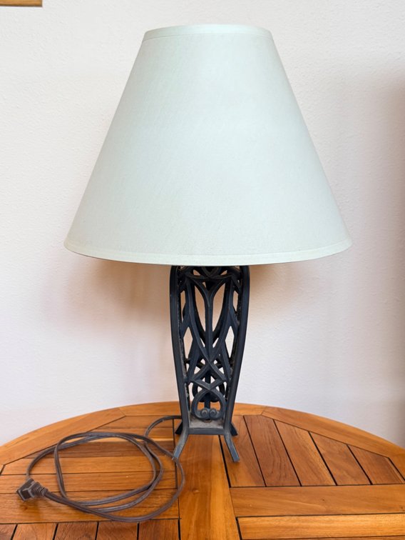 Decorative Metal Table Lamp