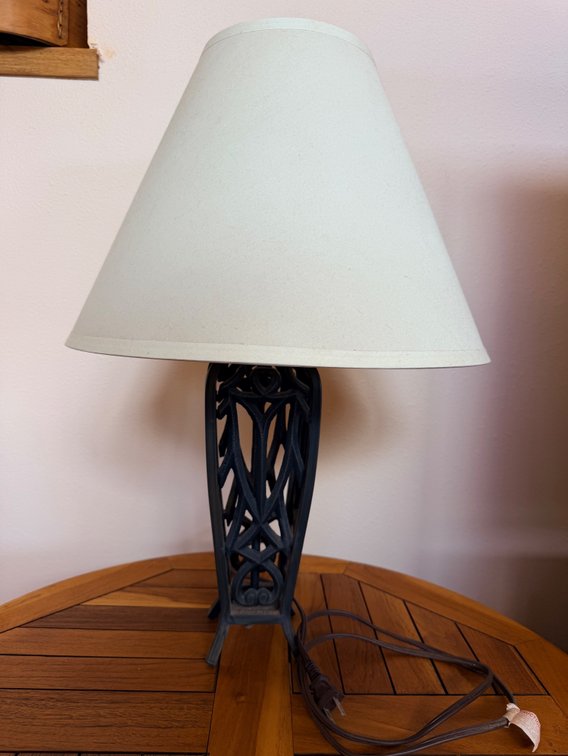 Decorative Metal Table Lamp