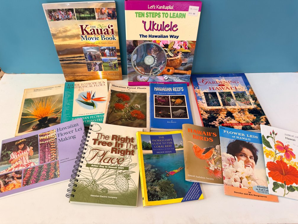 Kauai and Hawaii Nature Reference Book Collection