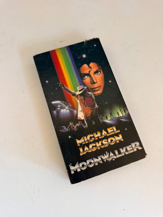 Michael Jackson "Moonwalker" VHS Tape