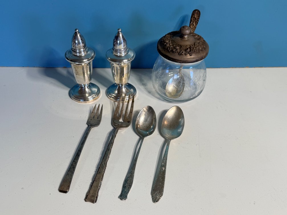 Vintage Sterling Silver Table Accessories