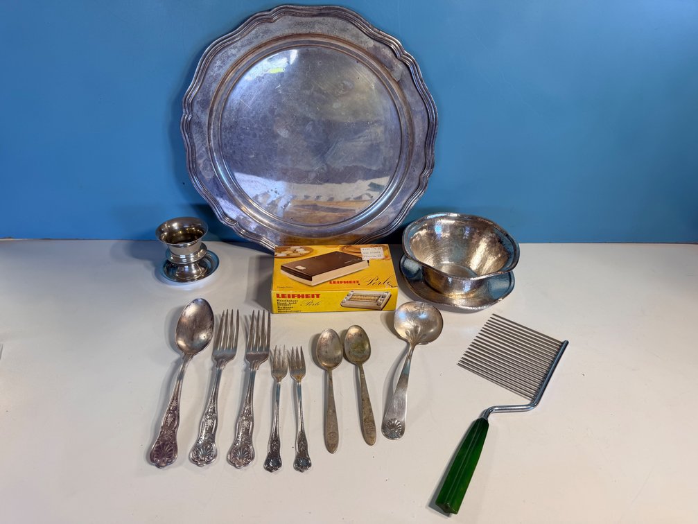 Silverplate Serving & Dining Assortment