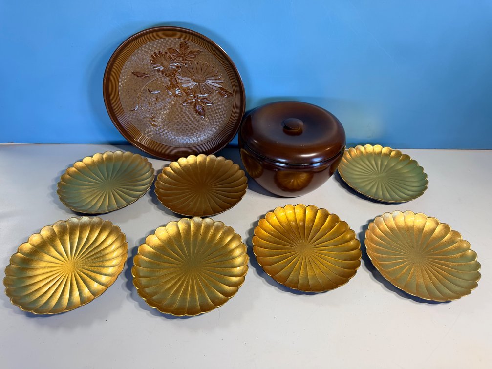 Assorted Decorative Serving Pieces