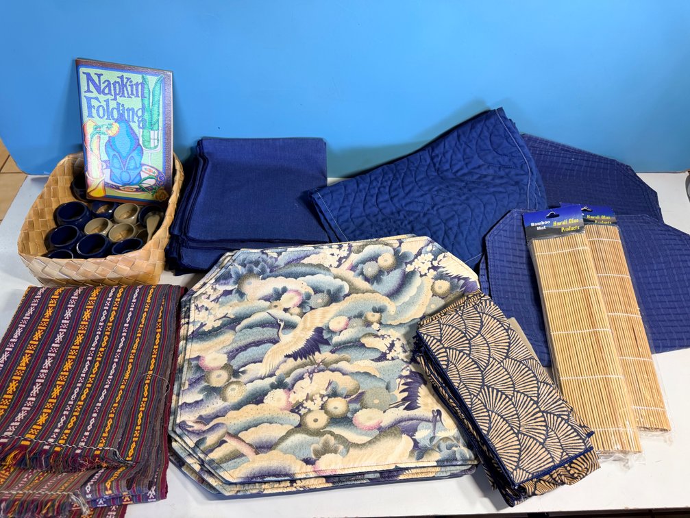 Asian-Inspired Table Linen & Dining Accessories Collection