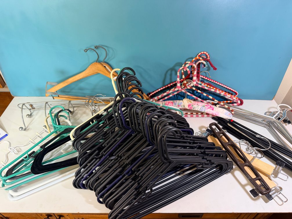 Assorted Clothes Hangers