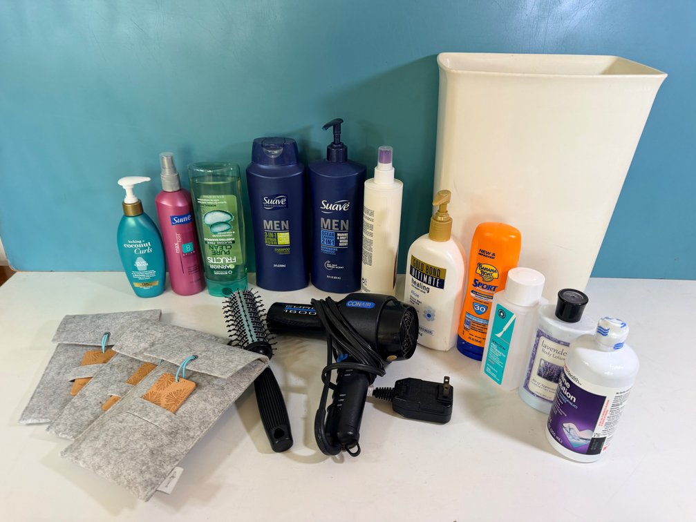 Bathroom Accessories & Personal Care Lot