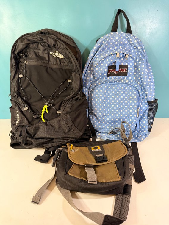 Backpack and Camera Bag Assortment