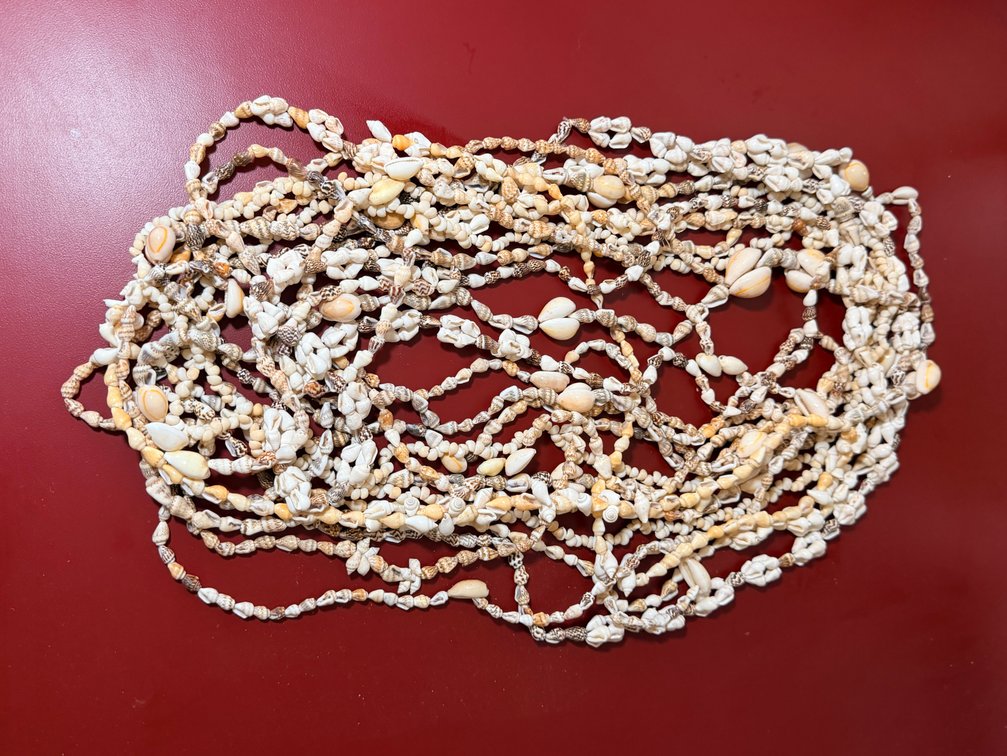 Multi-Strands of Shell Lei's