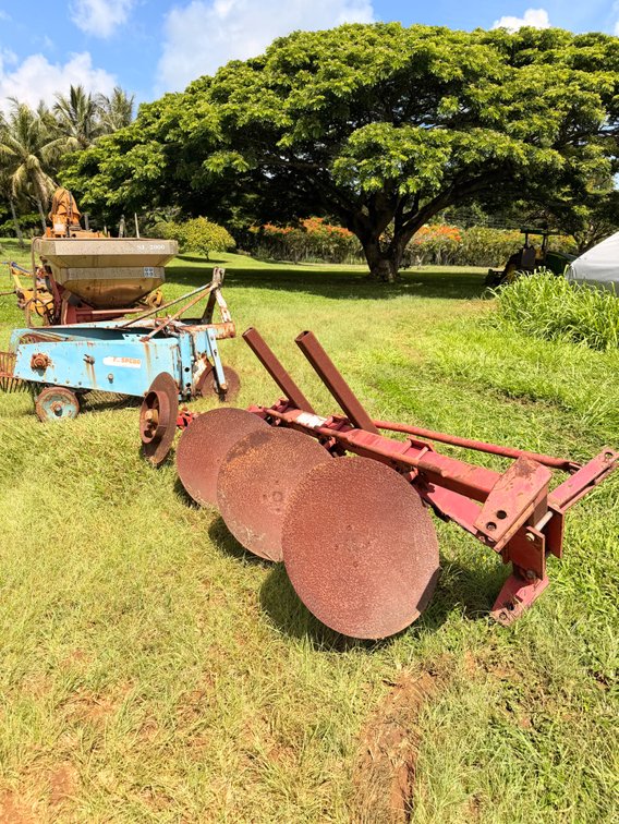 Adjustable 4-Disc Furrow Plow / Disc Hiller