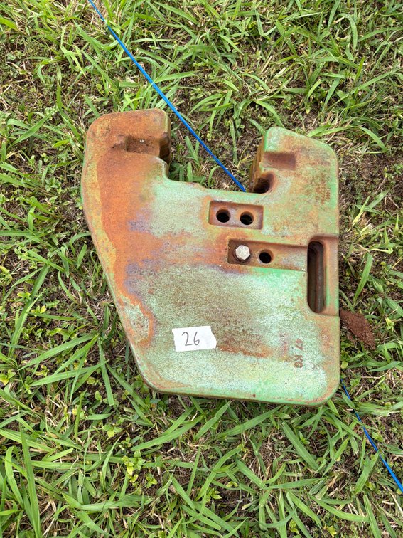 (X's 4) Tractor Counterweights – RR127764 – 47 kg Each