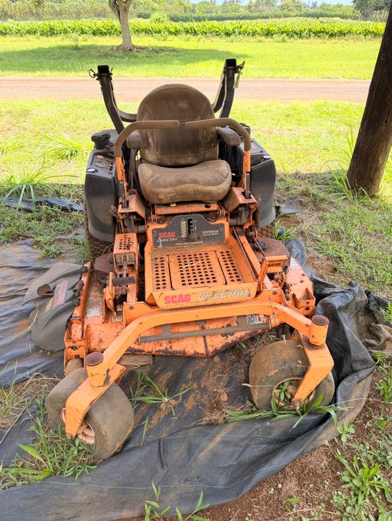 Scag Cheetah Commercial Zero-Turn Riding Mower with Kawasaki FX691V Engine – Not in Working