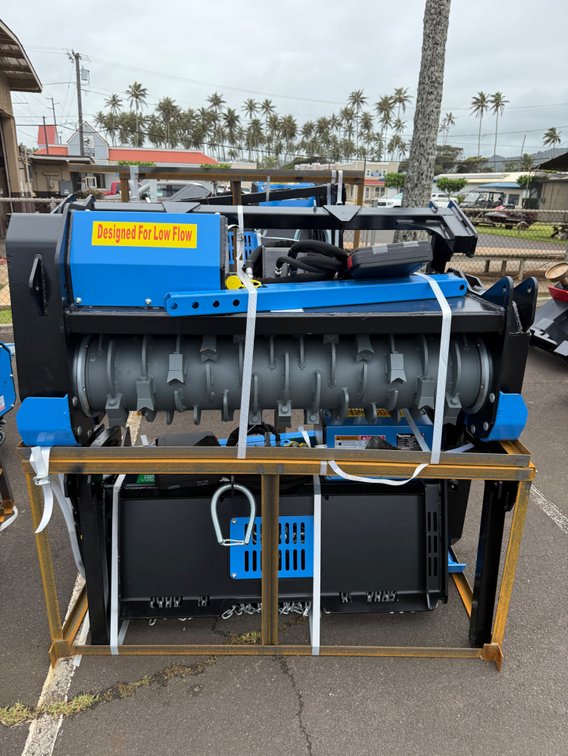 Raytree RMBD50 Hydraulic Drum Mulcher Attachment for Skid Steers