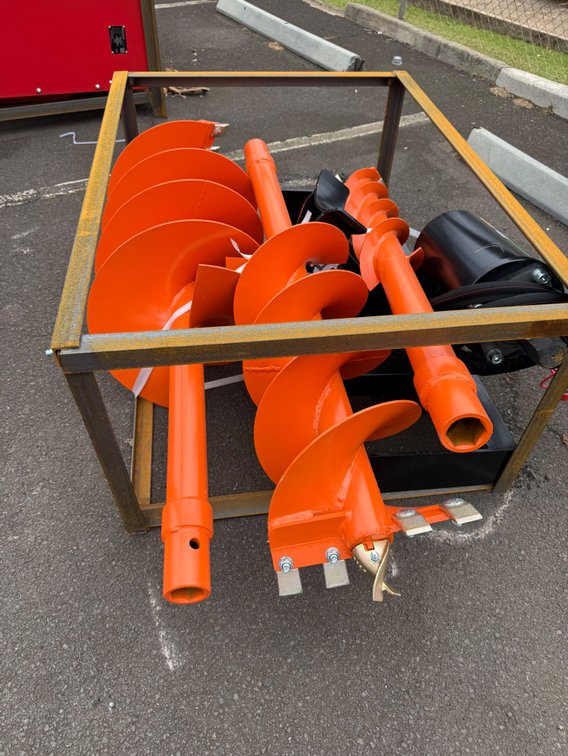Raytree RMA42 Skid Steer Auger Drive Attachment