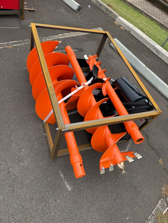 Raytree RMA42 Skid Steer Auger Drive Attachment