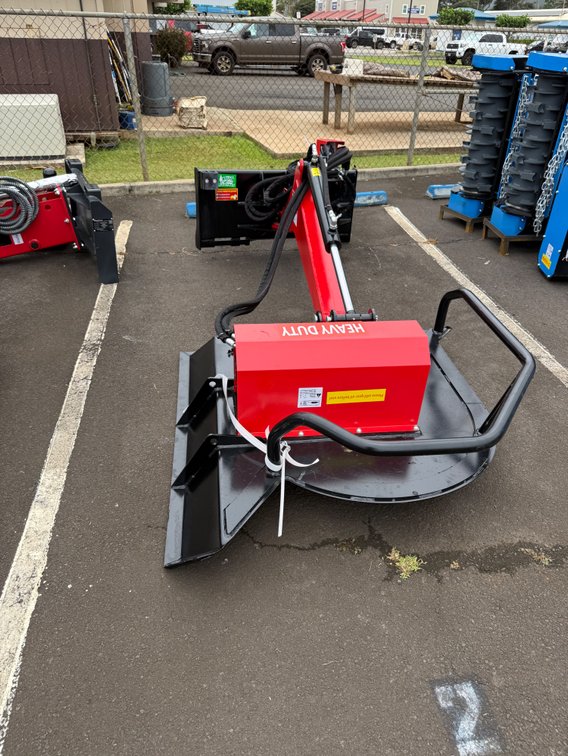 Raytree RABC44 Articulating Heavy-Duty Hydraulic Brush Cutter for Skid Steers