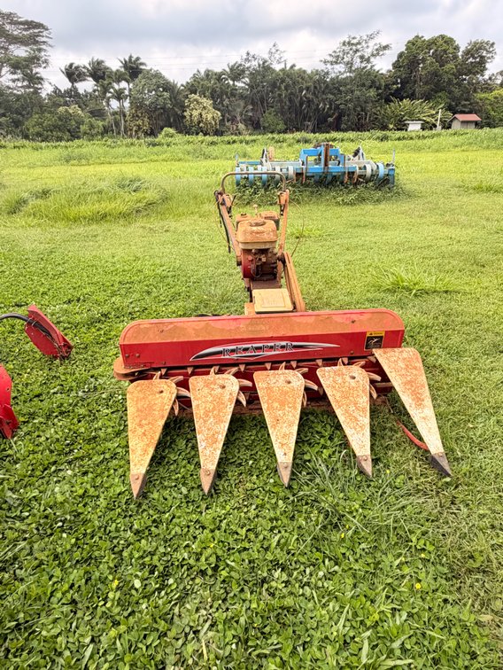 Walk-Behind 5-Row Reaper with Honda GX200 Engine