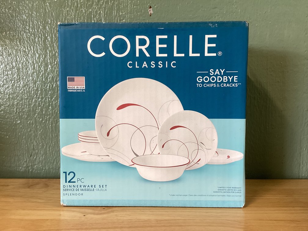New Corelle Classic Dinner Set