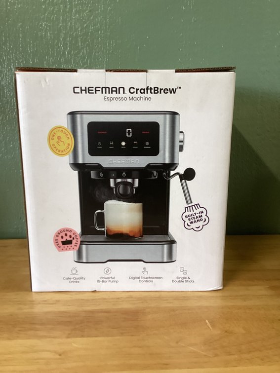 Chefman Craftbrew Espresso Machine