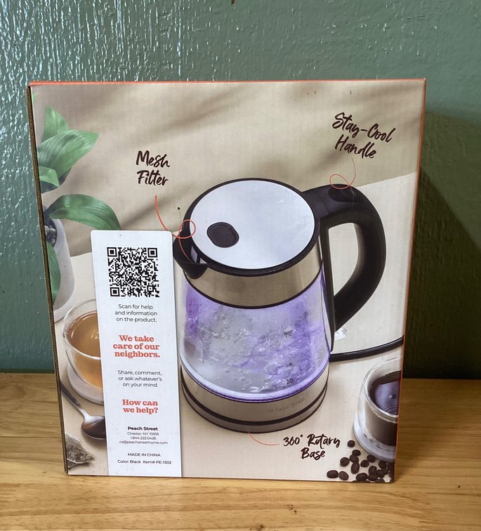 Peach Street Electric Kettle