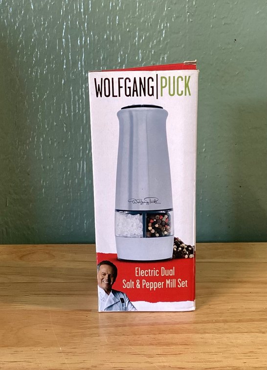 Electric Salt & Pepper Mill Set