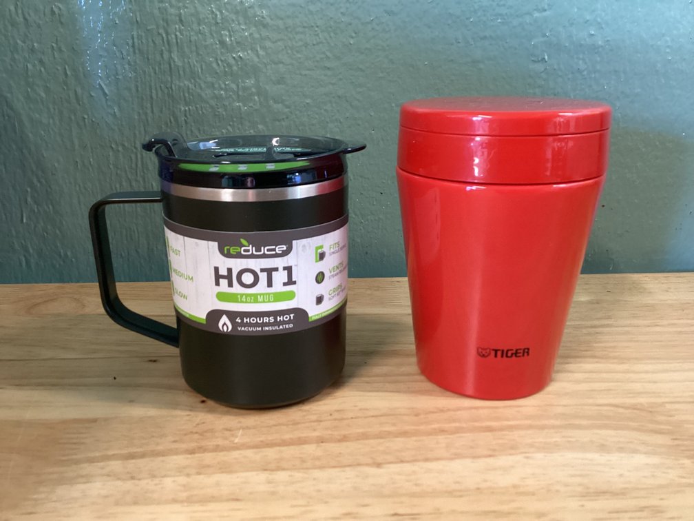Two New Travel Mugs