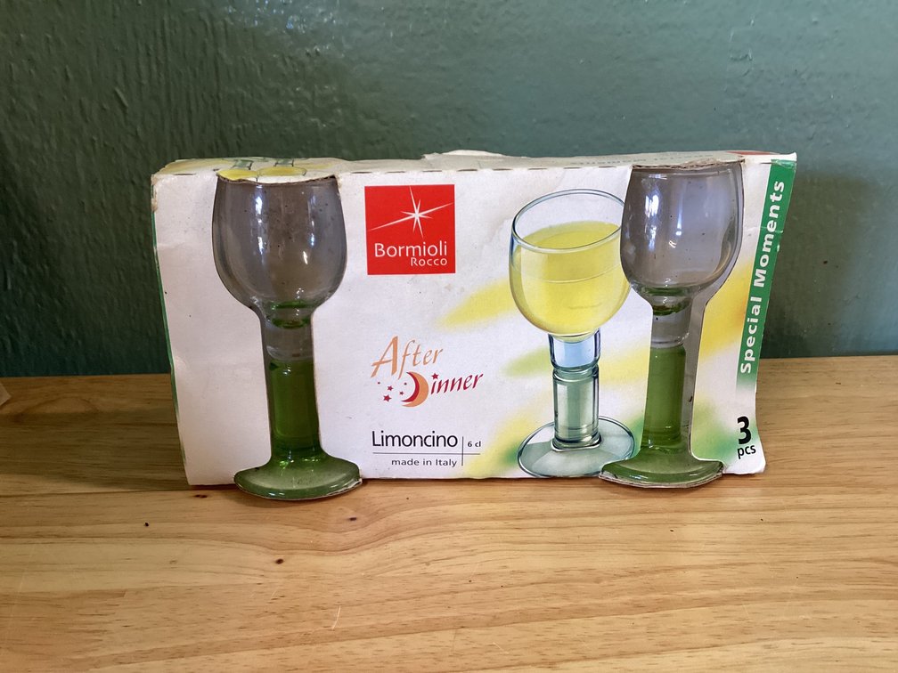 Limoncino Glasses
