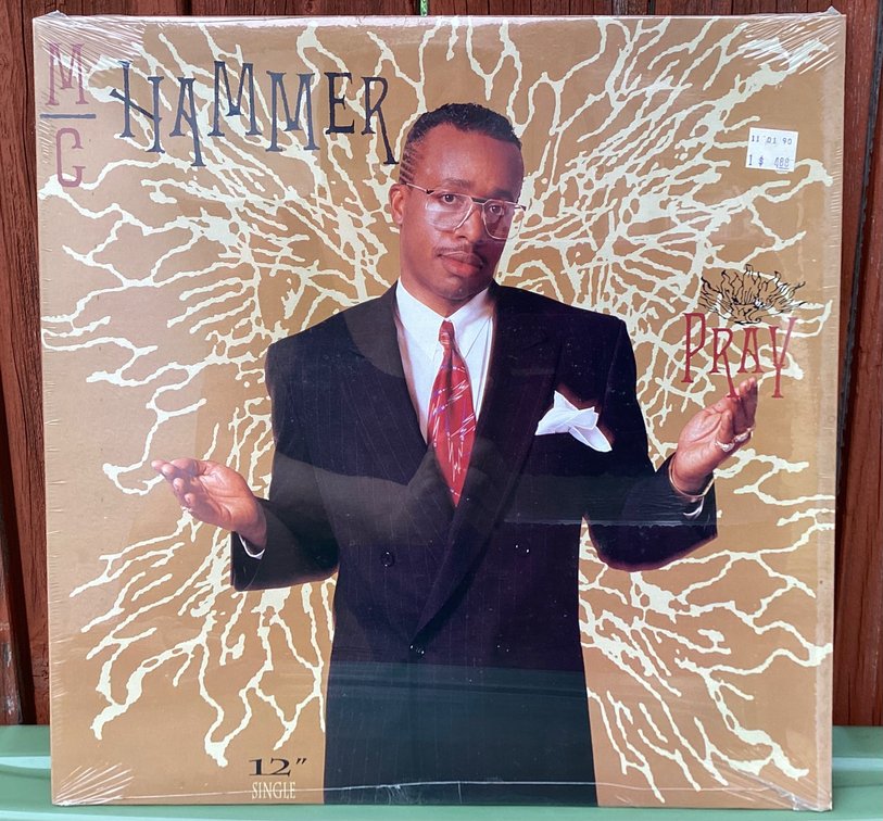 Vintage Sealed MC Hammer 12” Single Pray