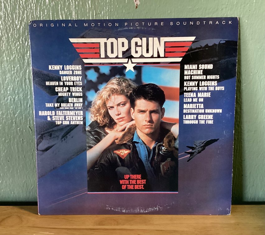 Vintage Top Gun LP Soundtrack