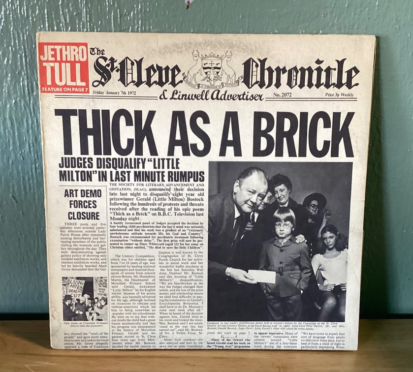 Vintage Jethro Tull LP