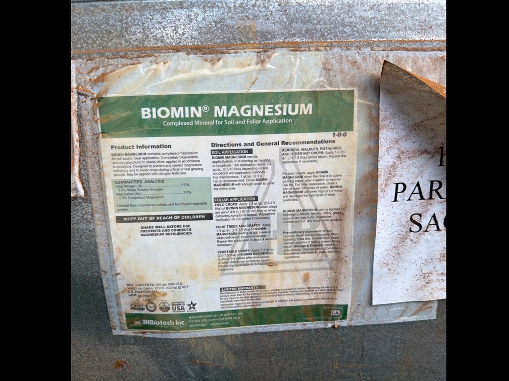 Container of BioMin Magnesium Complexed Mineral (Mostly Full)