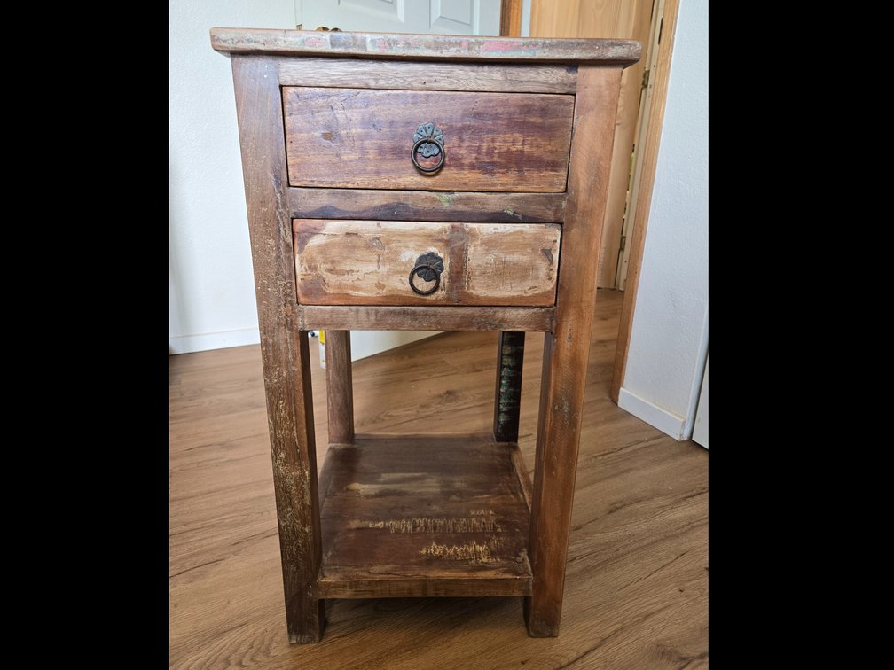 Shabby Chic End Table #1