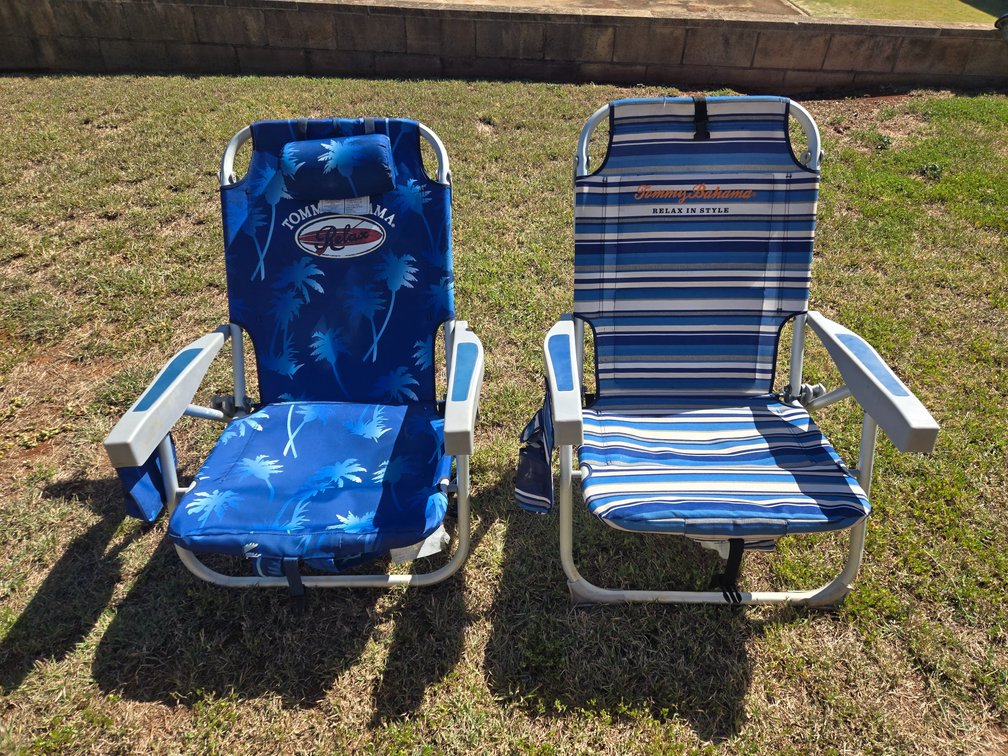 Two Fairly New Tommy Bahama Chairs